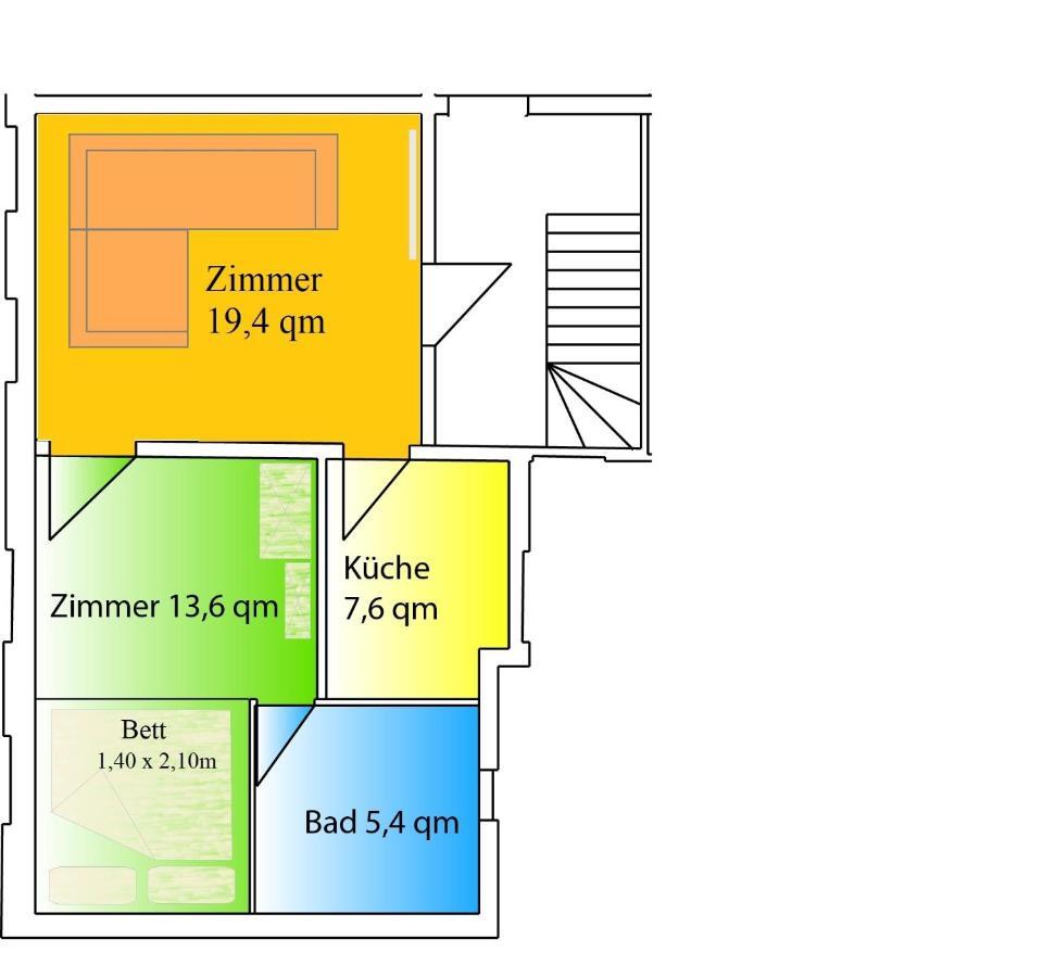 Schwerin Apartment Am Pfaffenteich 1. Obergeschoss 外观 照片